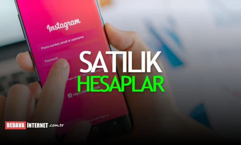 Satılık İnstagram Hesabı Fiyatları