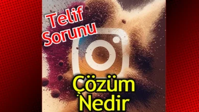Instagram Telif Hakkı Mesajı Geldi