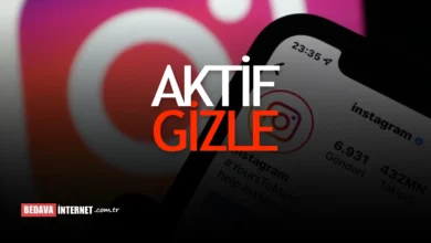 İnstagram Aktiflik Kapatma