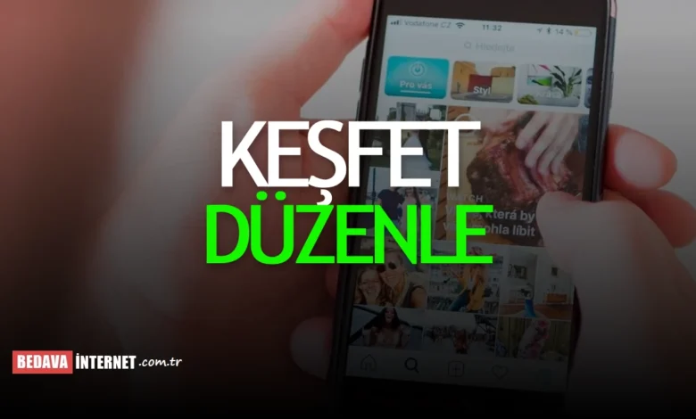 İnstagram Keşfet Sıfırlama