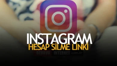 Instagram Hesap Silme Linki