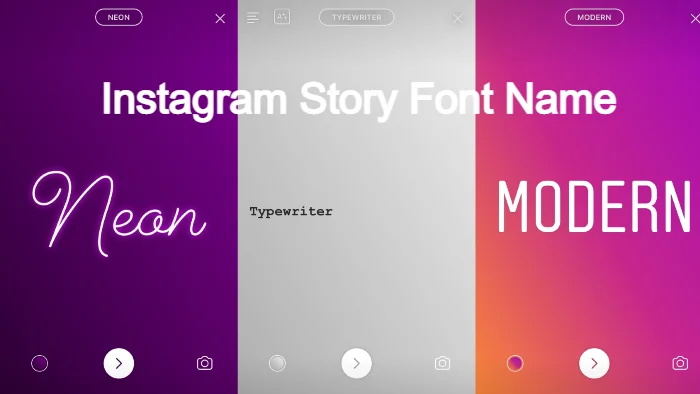 Instagram Bio Font Renkli