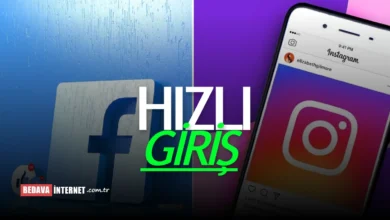 Facebookla Instagram'a Giriş yap