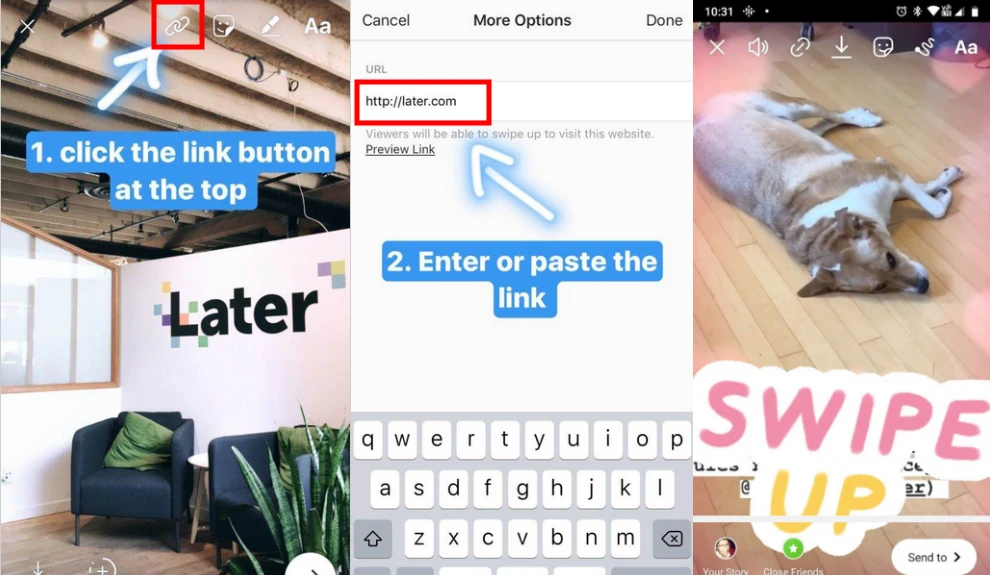 Instagram Yukarı Kaydırma Nasıl Yapılır