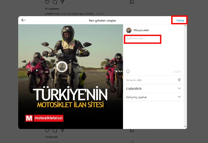 İnstagramda Paylaşım Nasıl Yapılır: Fotoğraf Paylaşma