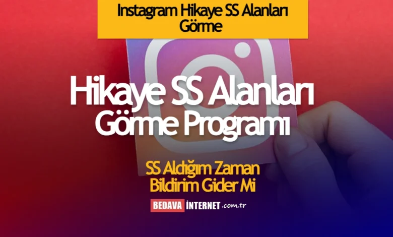 Instagram hikaye ss alınca bildirim