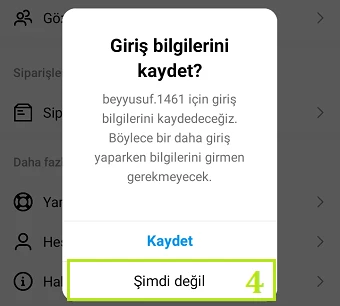 Telefondan Instagram Hesap Silme