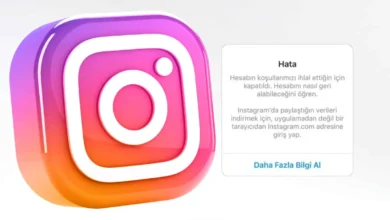 Instagram Hesabım ihlalden Kapatıldı